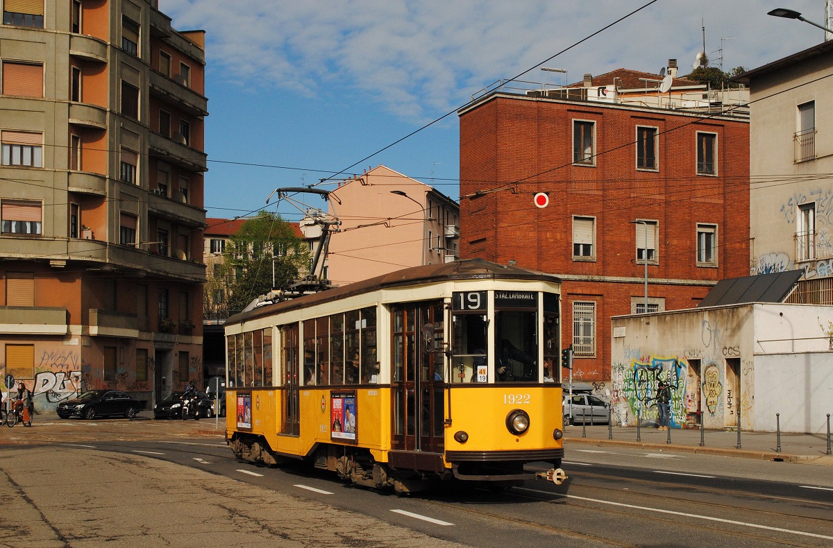Tw.1922, Piazza Leonardo da Vinci. (05.04.2019)
