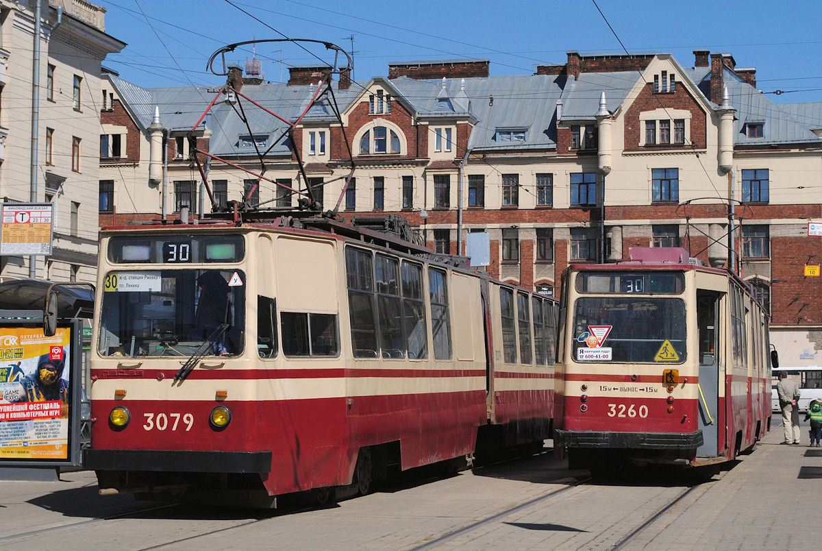 Tw.3079 und 3260 der Type LWS86, Finliandskij vokzal. (16.05.2017)