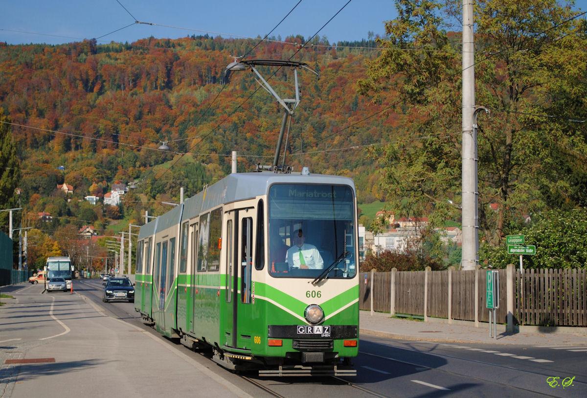 Tw.606,Georgigasse/Algersdorferstra�e.(19.10.2013)