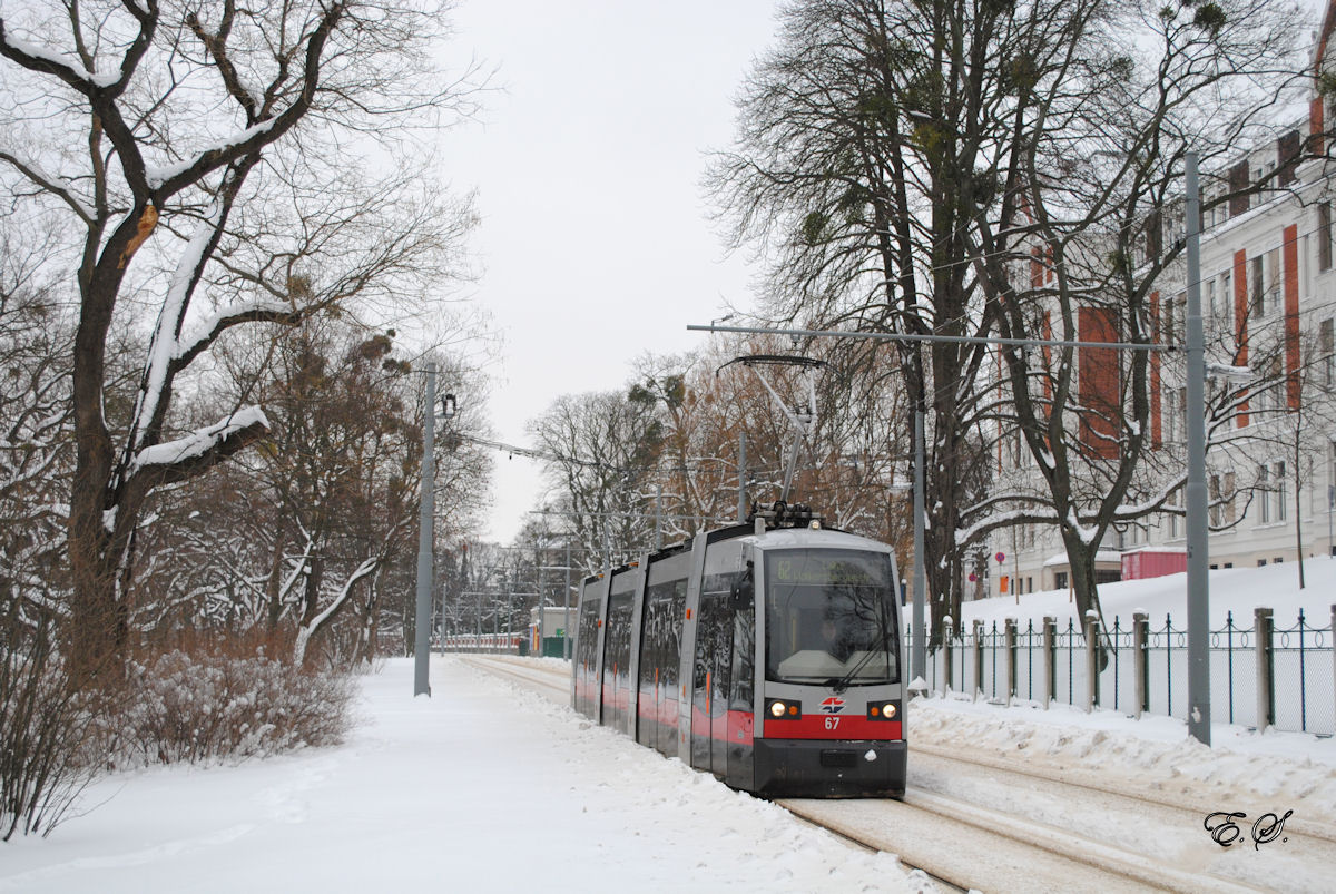 Tw.67, Wolkersbergenstraße. (19.01.2013)