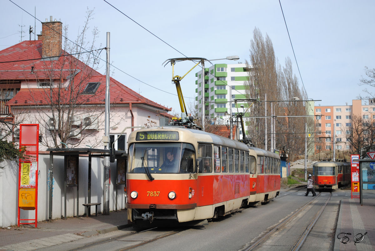 Tw.7837 + 7838,Raca/ Detvianska ulica.(15.02.2014)