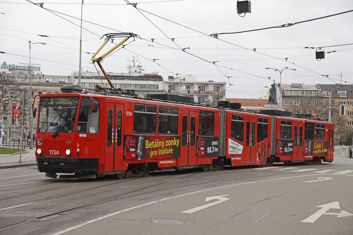 Twg 1734,Linie 3,Brno Moravske nam,27.03.2015.