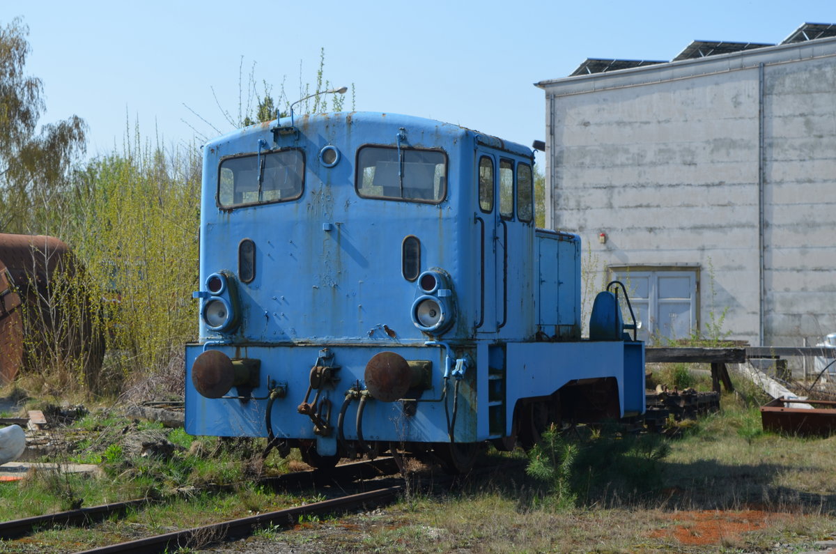 Typ V22B der Sprotta Heinrich Niemeier GmbH & Co. KG im Kiessandtagebau Sprotta bei Eilenburg 19.04.2018