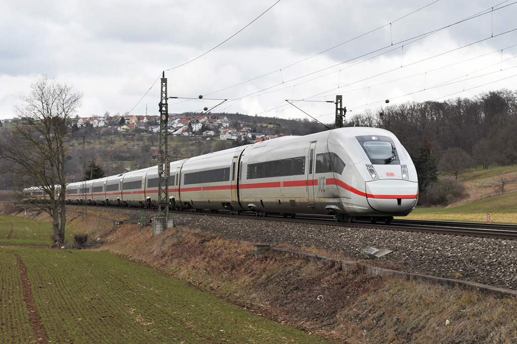 Tz 9010 vor Uhingen auf dem Weg nach München 12.02.2019
