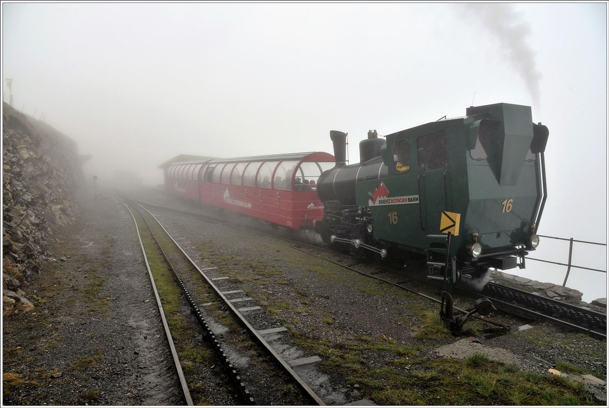 Über dem Abgrund auf Rothorn Kulm (19.06.2016)