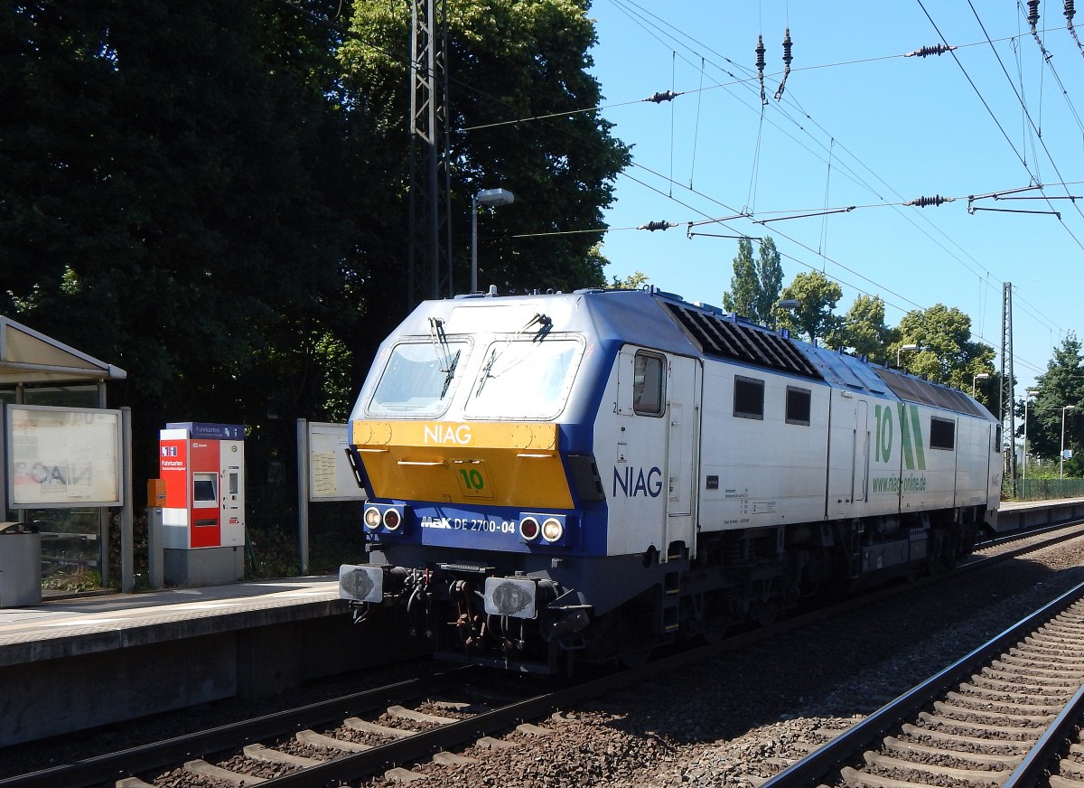 Überraschend kam MAK DE 2007 04 in Recklinghausen Süd eingefahren und machte kehrt.

Recklinghausen Süd 30.06.2015