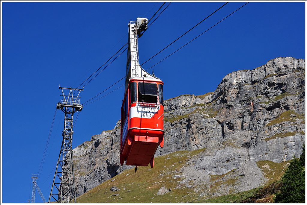 Um die Erhaltung, Erneuerung oder Neubau der Cassonsgratbahn in Flims wird heftig gekämpft und gestritten. (28.09.2014)