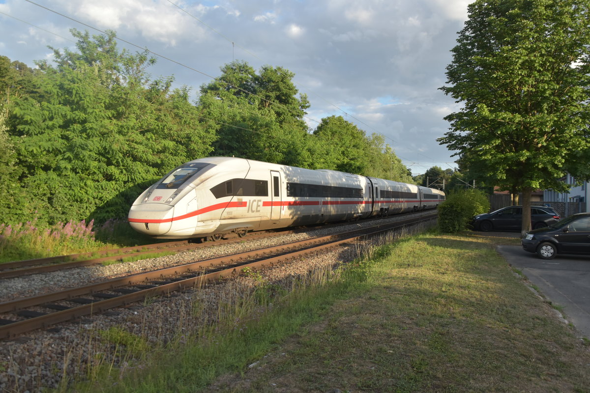 Umleier ICEFahrzeugnr. 9008 in Neckargerach gen Heidelberg fahrend am 6.7.2020