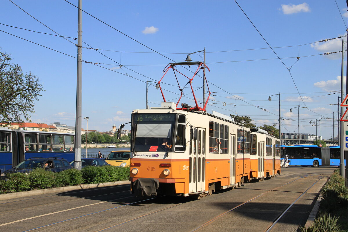 Ungarn Budapest
Tatra T5C5 4231 als Linie 18 am Szent Gell�rt t�r
7/5/2015