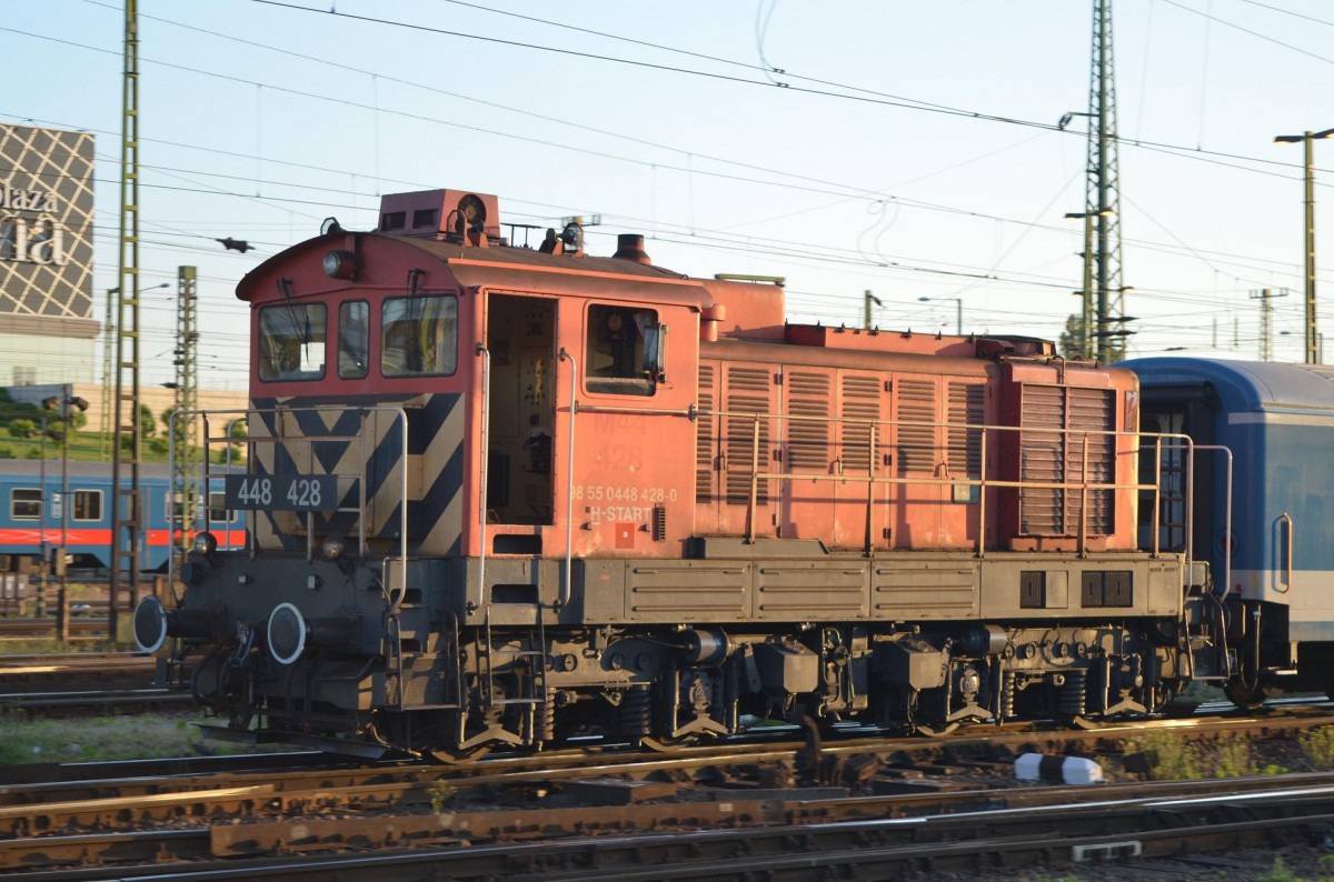 Ungarn M44 428/448 428-0 in Budapest Keleti pályaudvar 11.05.2015