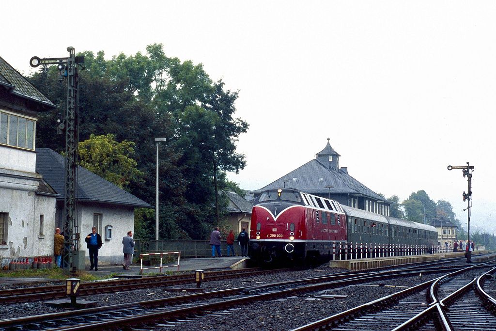 V 200 033 in Bestwig, Sdf. EF Hönnetal e.V., 23.09.1995