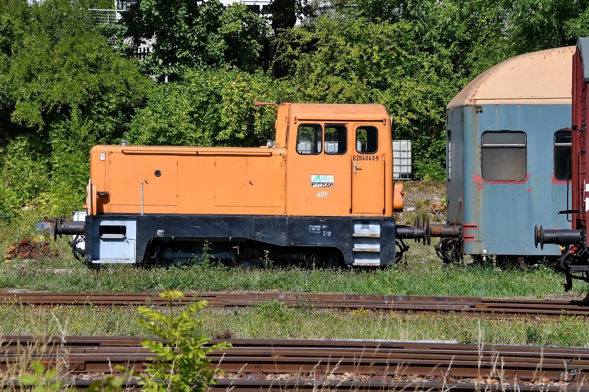 V 22 B  409  stand Anfang August 2018 in Ilmenau.