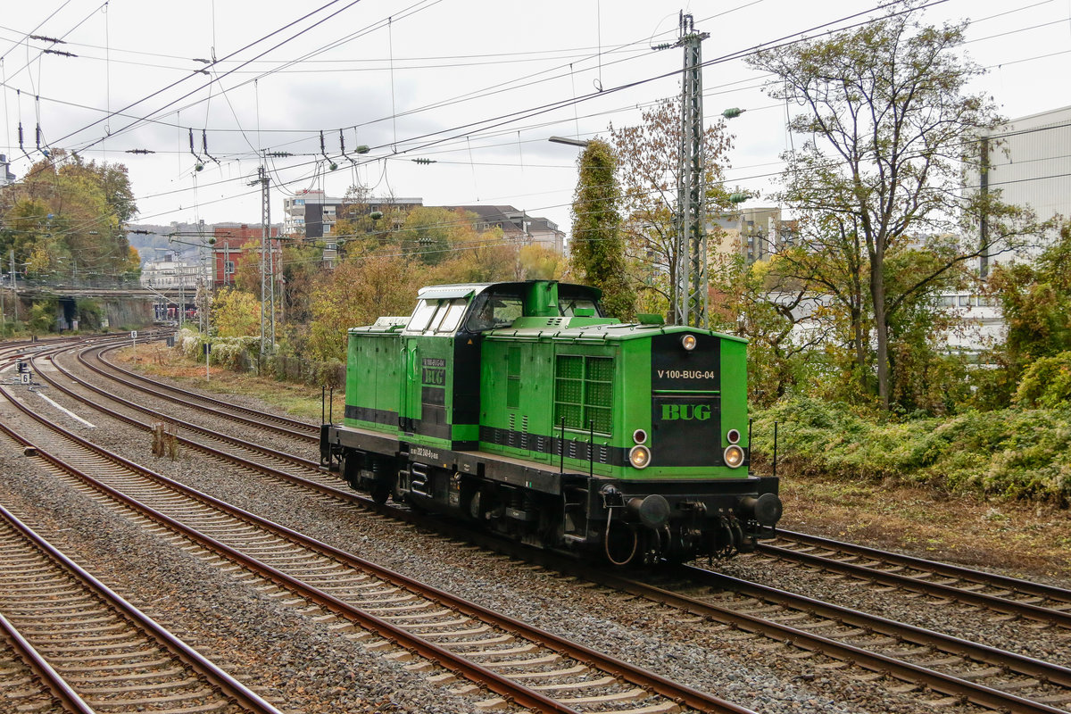V100-BUG-04 (202 240-8) in Wuppertal, Oktober 2018.