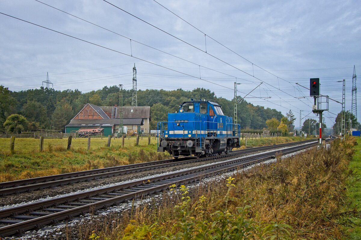 V100-SP-024 von Spitzke Logistik als Tfzf bei Hamm-Neustadt (11.10.2021)