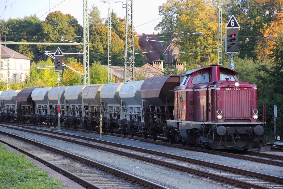 V126 BOB in Hochstadt/ Marktzeuln am 07.10.2013