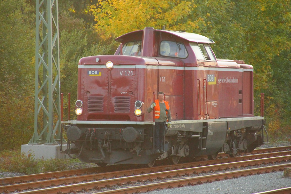 V126 BOB in Hochstadt/ Marktzeuln am 07.10.2013