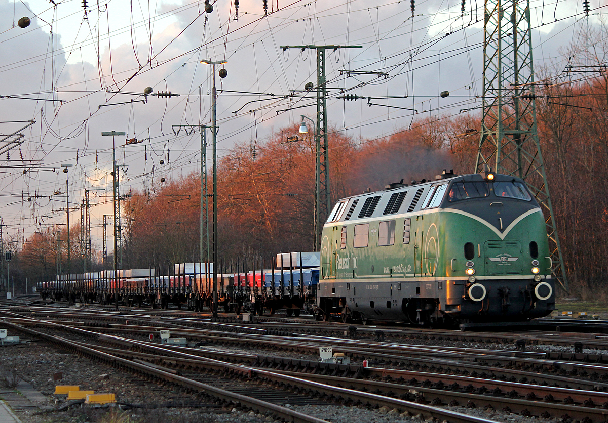 V200 053 der BEG in Gremberg am 10.01.2014