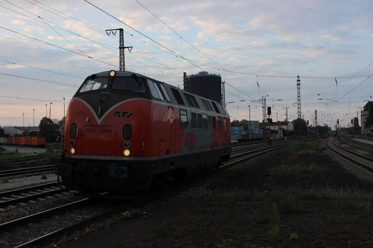 V200 der RTS, 13.09.2013, Augsburg - Oberhausen