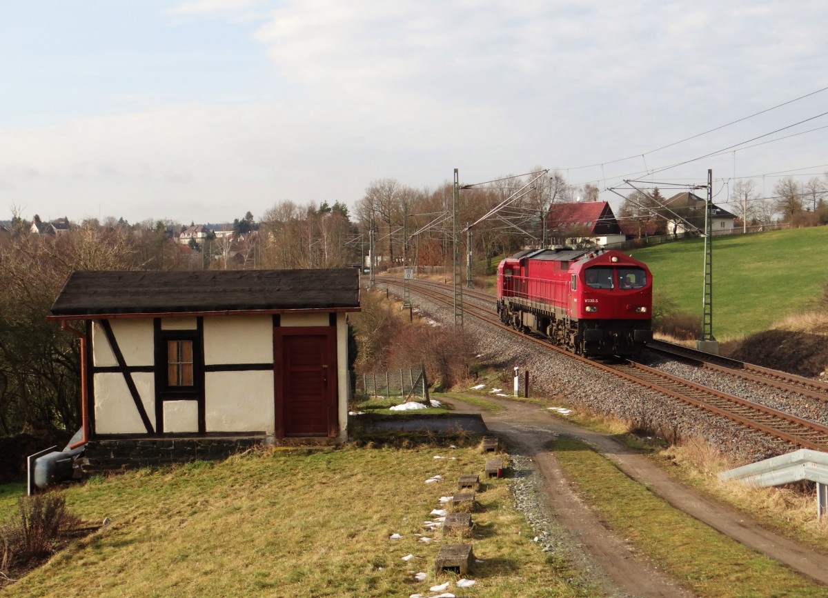 V330.5 hvle zu sehen am 26.01.16 in Jößnitz.