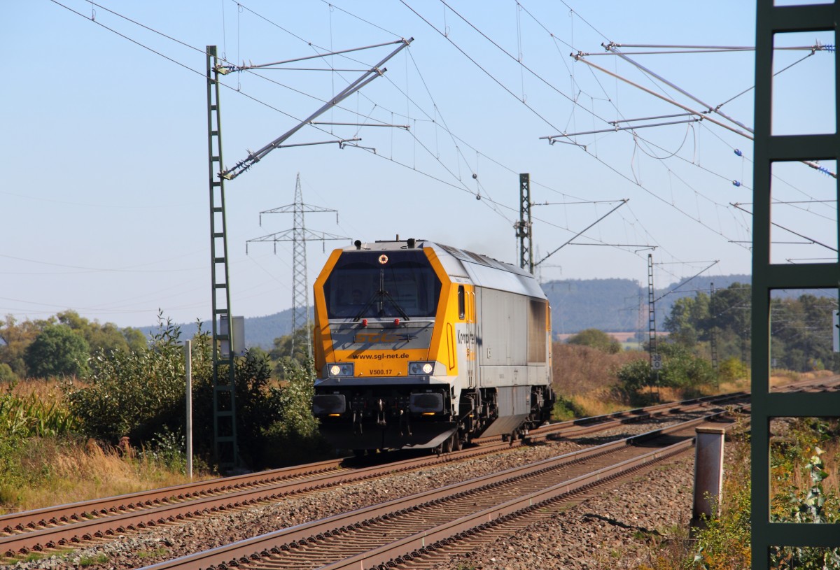 V500.17 SGL bei Trieb am 29.09.2013.