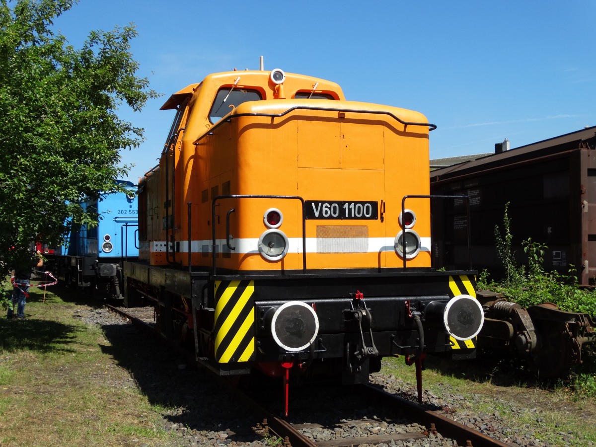 V60 1100 am 14.06.15 im DB Museum Koblenz 