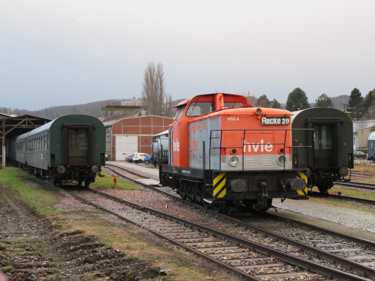V60 der HVLE in Blankenburg (Harz)am 20.12.2014