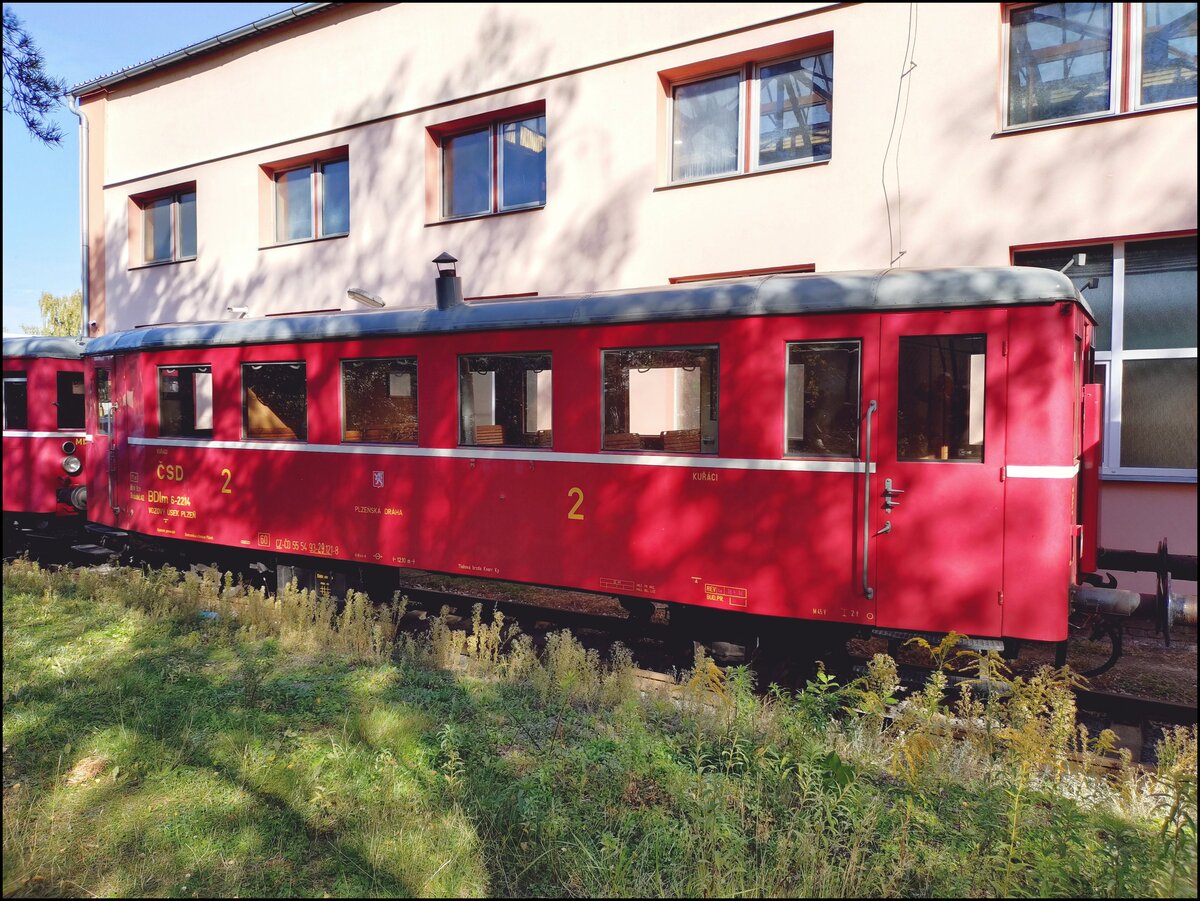 Vagon BDlm 6-2214 am 1.10.2026 in LOCO CARE Kladno.