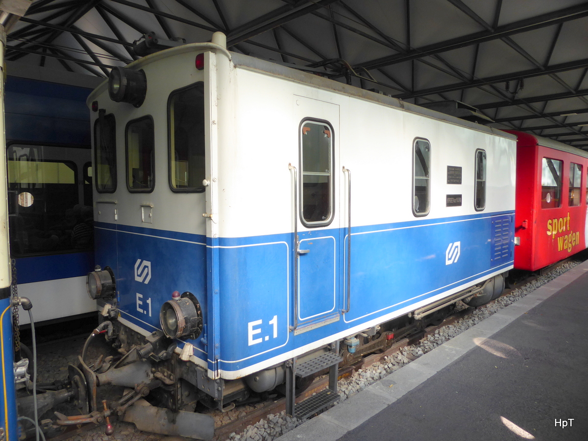 Vall de Nuria / Cremallera - E-Lok Oldtimer E.1 in Ribes am 04.10.2016