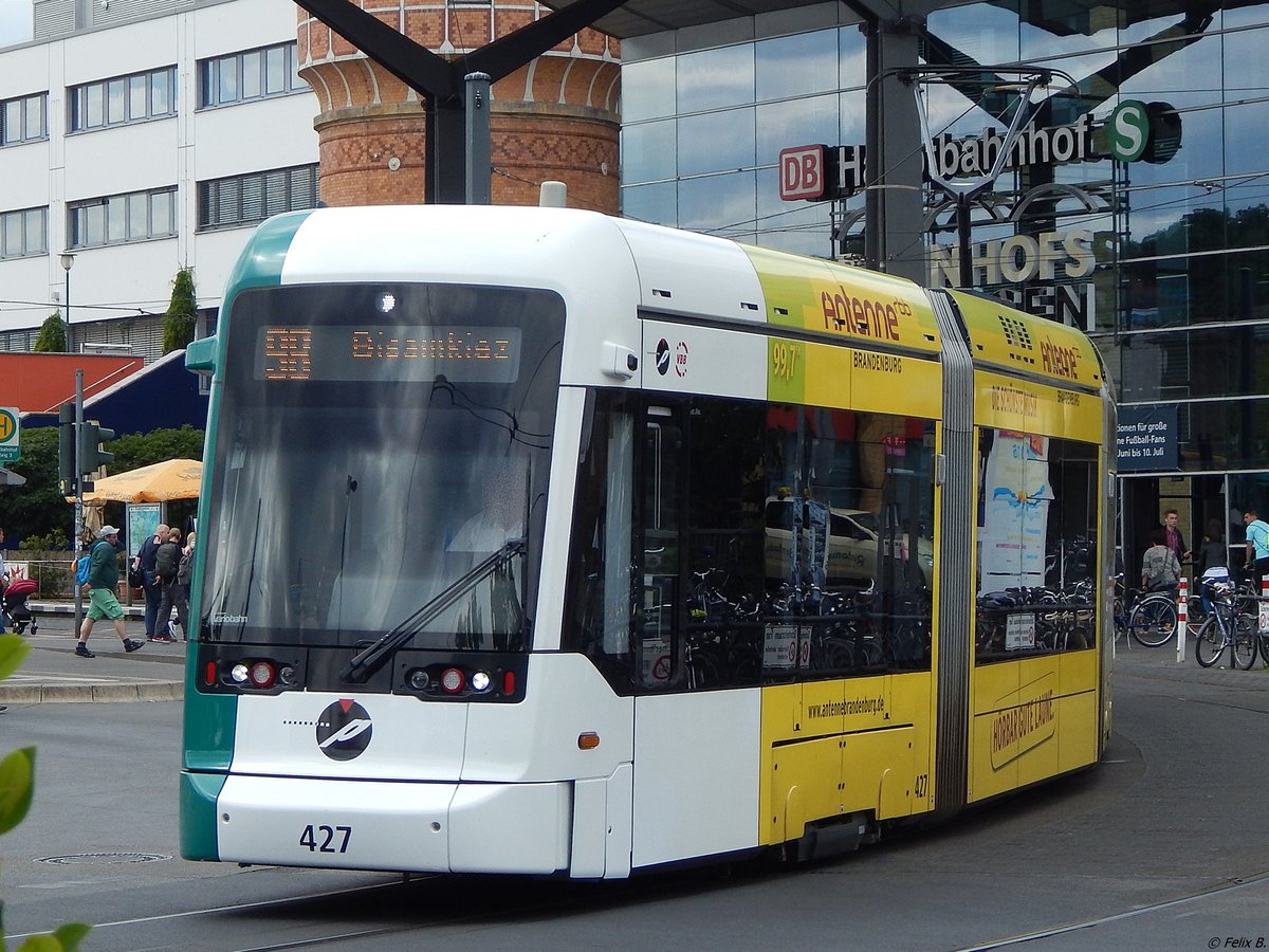 Variobahn Nr. 427 der ViP in Potsdam am 10.06.2016
