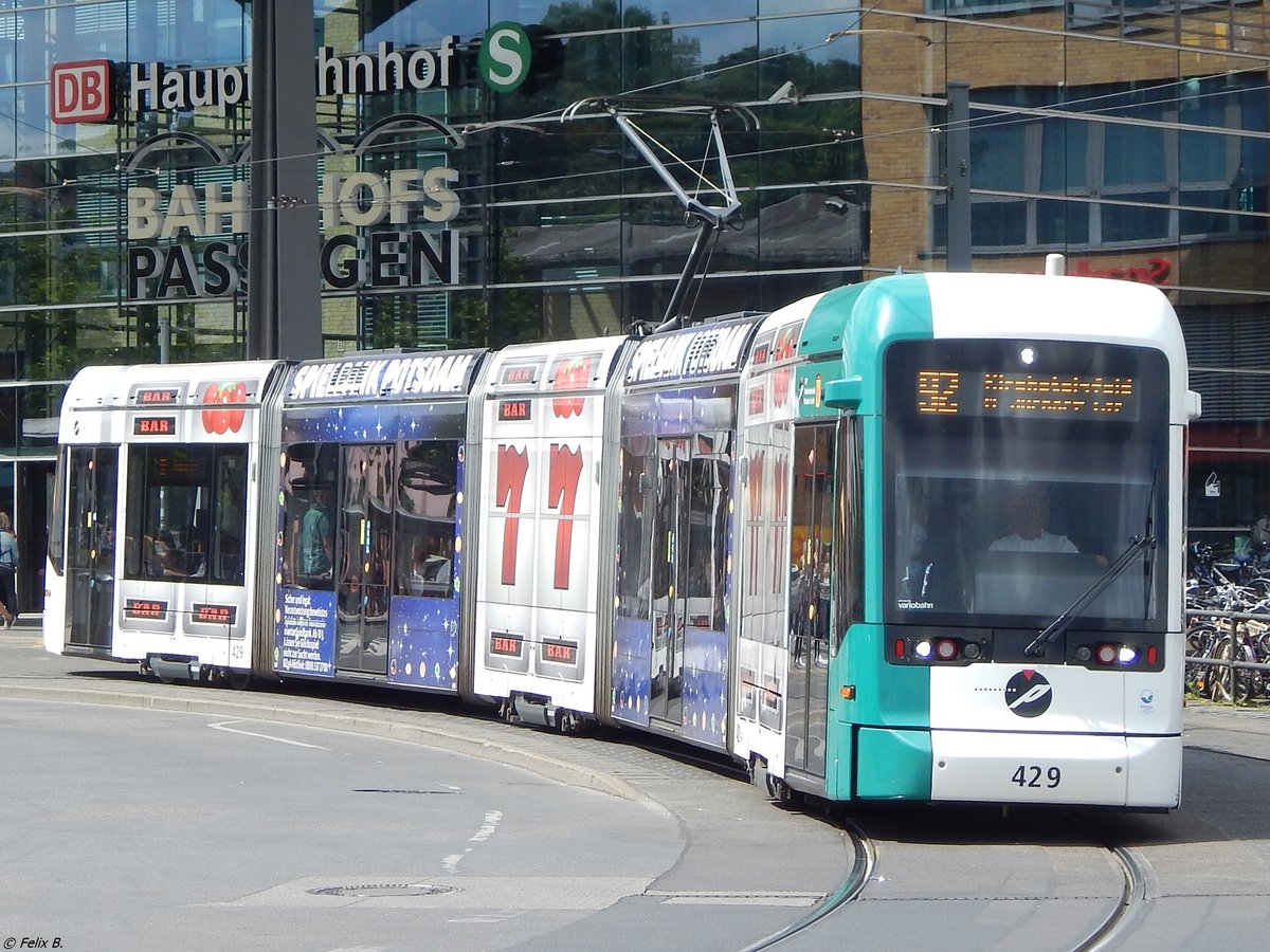 Variobahn Nr. 429 der ViP in Potsdam am 10.06.2016