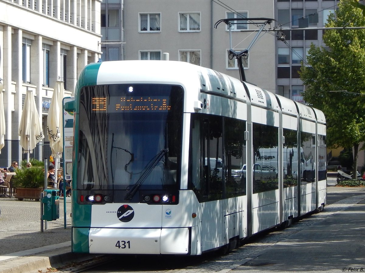 Variobahn Nr. 431 der ViP in Potsdam am 24.08.2015
