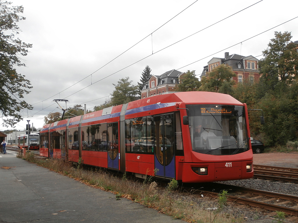 Variobahn in Stollberg. (8.11.2013)
