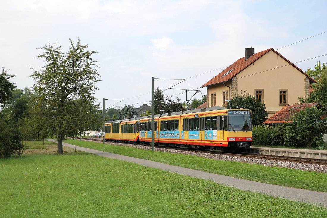 VBK 812 (Nachschuss) + AVG 892 (führend) // Oberöwisheim // 23. August 2013
