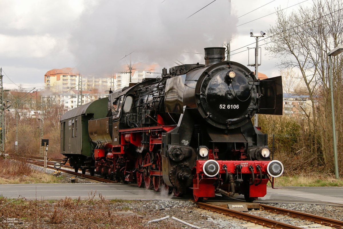 VEB 52 6106 in Essen Horst, M�rz 2018.