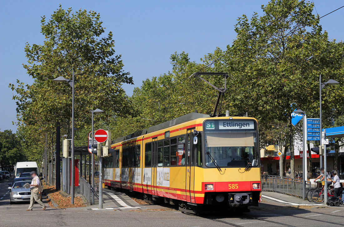 Verkehrsbetriebe Karlsruhe 585 // Karlsruhe // 10. September 2016
