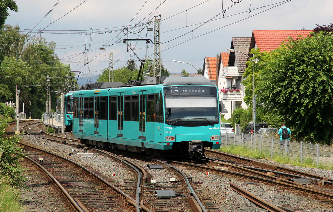 Verkehrsgesellschaft Frankfurt 536 // Frankfurt (Main) Nieder-Eschbach // 29. Juni 2021
