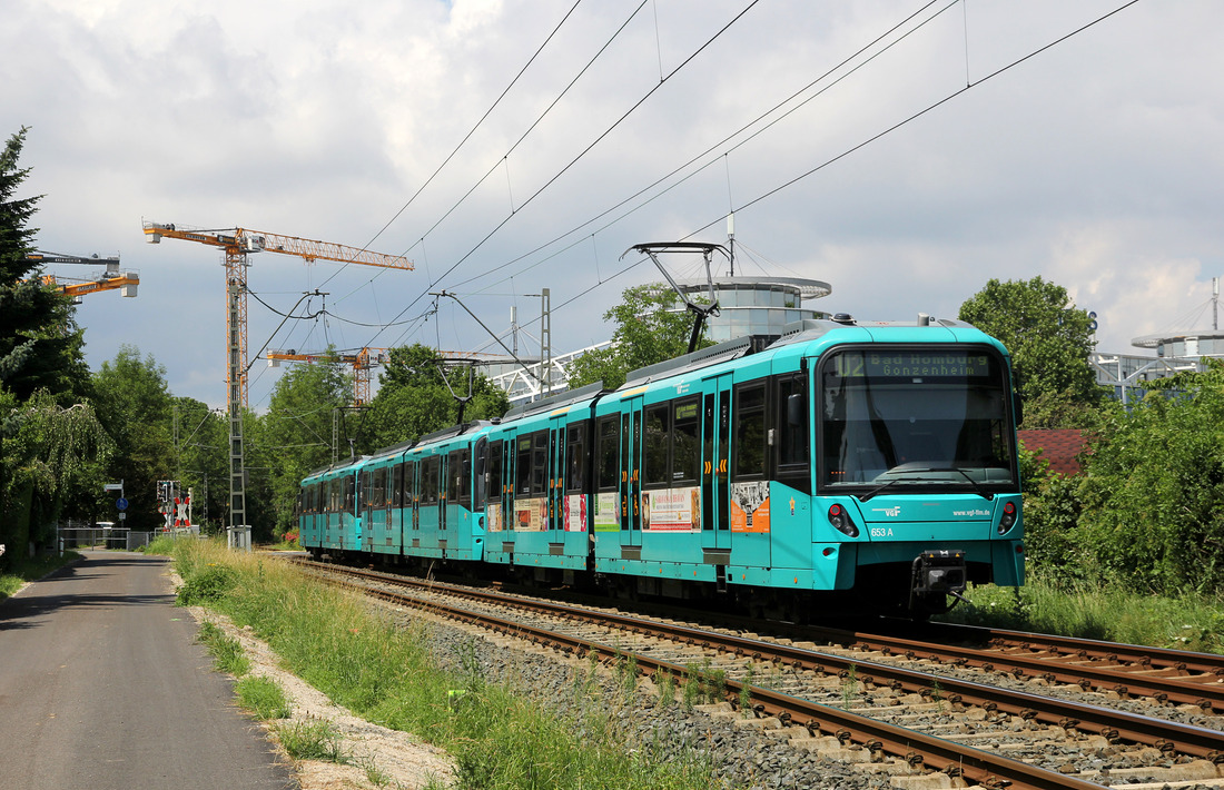 Verkehrsgesellschaft Frankfurt 653 // Bad Homburg Ober-Eschbach // 29. Juni 2021