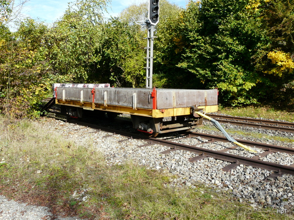 VES + BD&S - Rollwagen für den unterhalt abgestellt in Heimishofen am 22.10.2013