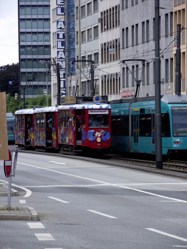 VGF Ebbelwei Express am 17.08.13 in Frankfurt am Main 