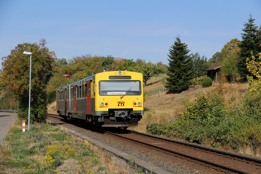VHT / TSB VT2E (genaue Fahrzeugnummer unbekannt) // Grävenwiesbach-Hundstadt // 20. September 2018