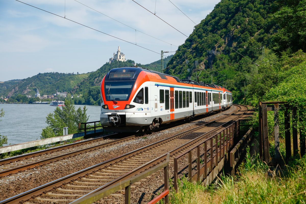 VIAS 302 A in Braubach, Juni 2019.
