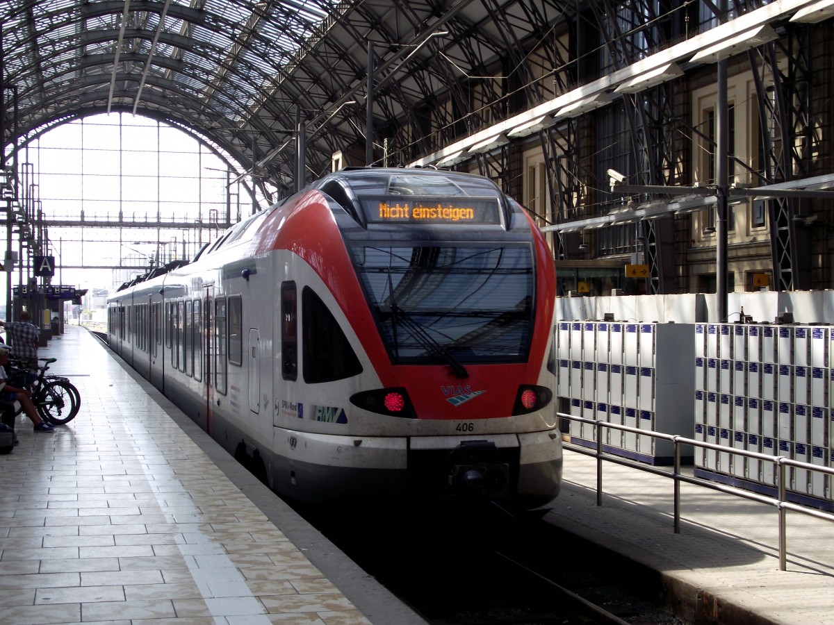 VIAS Flirt (BR428) am 17.08.13 in Frankfurt am Main Hbf 