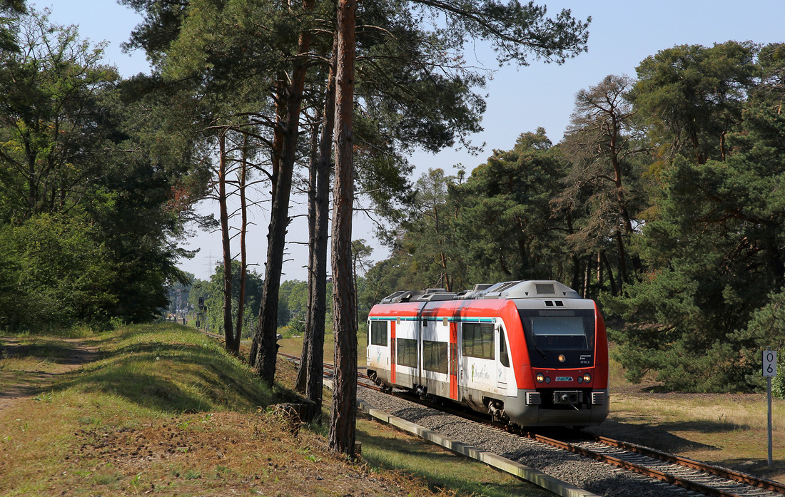 VIAS (Odenwaldbahn) VT 101 // Pfungstadt // 29. August 2017
