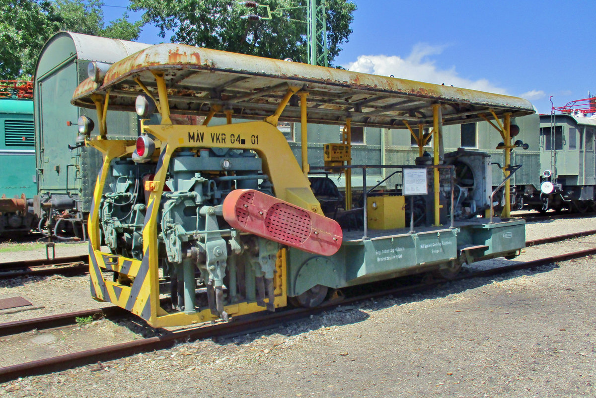 VKR 04-01 steht am 12 Mai 2018 ins Eisenbahnmuseumpark in Budapest.