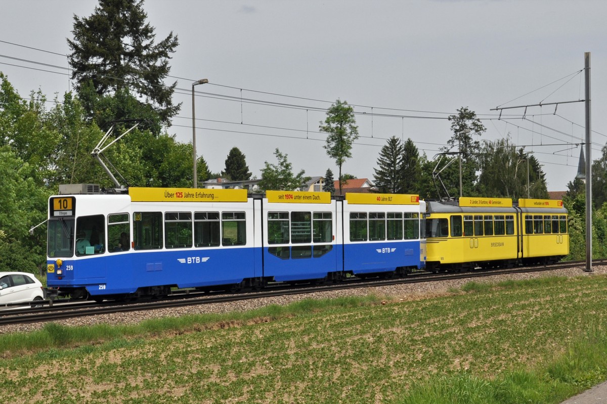 Vor 40 Jahren wurde die BTB (Birsigtalbahn) und die BEB (Birseckbahn ...