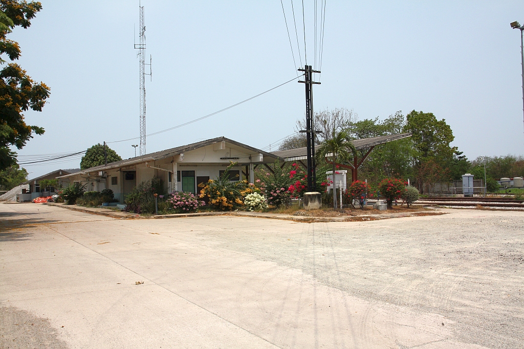 Vorplatzansicht der Laem Chabang Station am 19.April 2026.