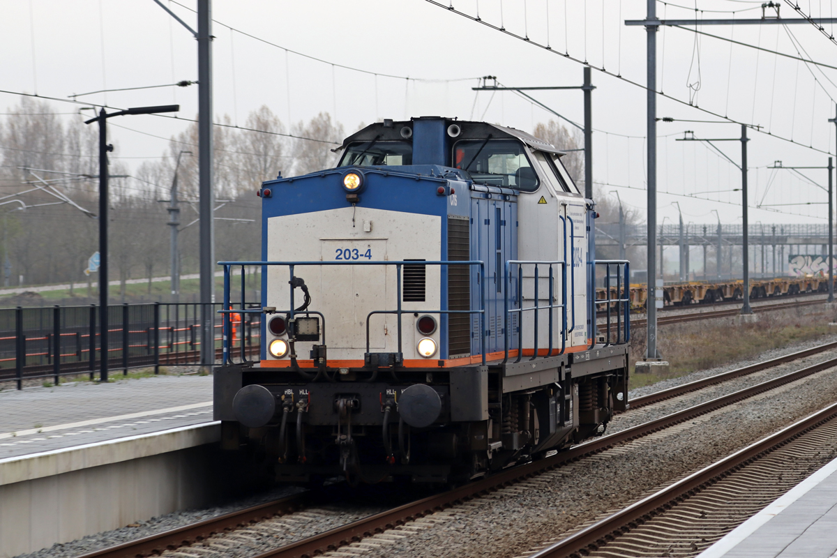 VRR 203-4 in Lage Zwaluve 2.12.2022