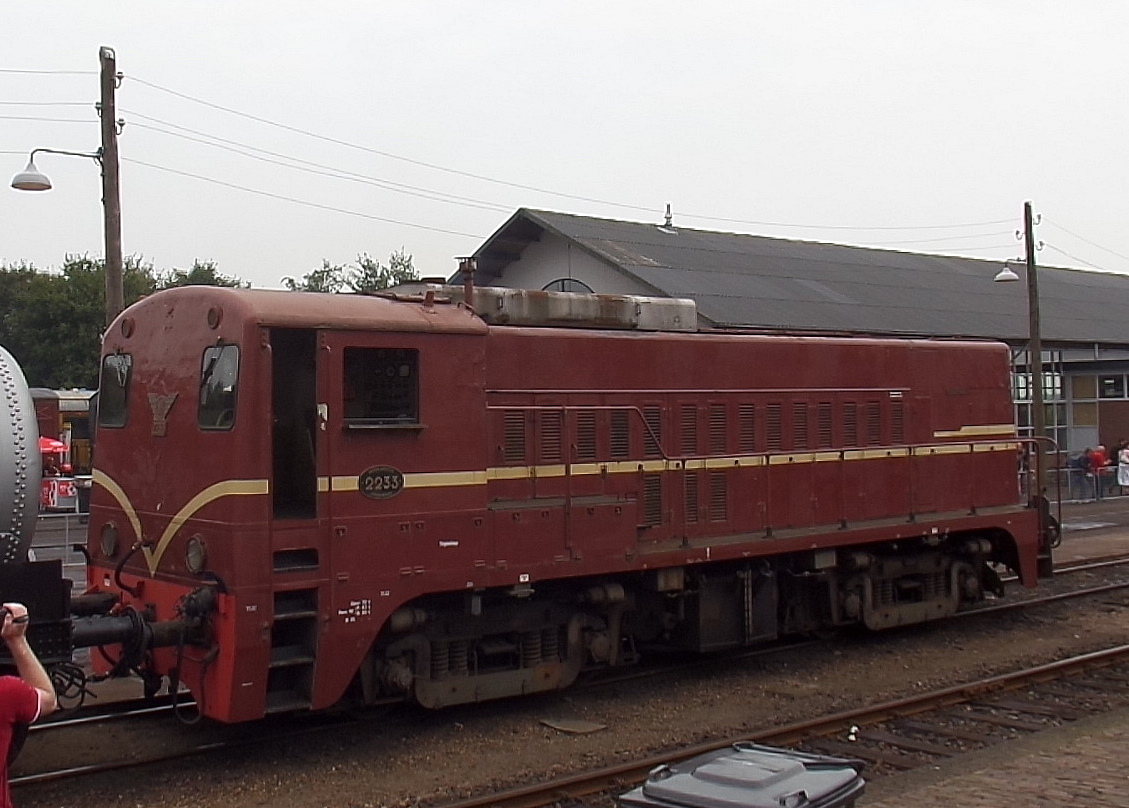VSM 2233, Güterzuglok, 1956 bei Allan & Co´s, Rotterdam gebaut / in Beekbergen am 6.9.2014 beim großen Eisenbahn-Spektakel  „Terug naar Toen - Zurück nach Damals“ der Museumseisenbahn VSM in Beekbergen / NL,

