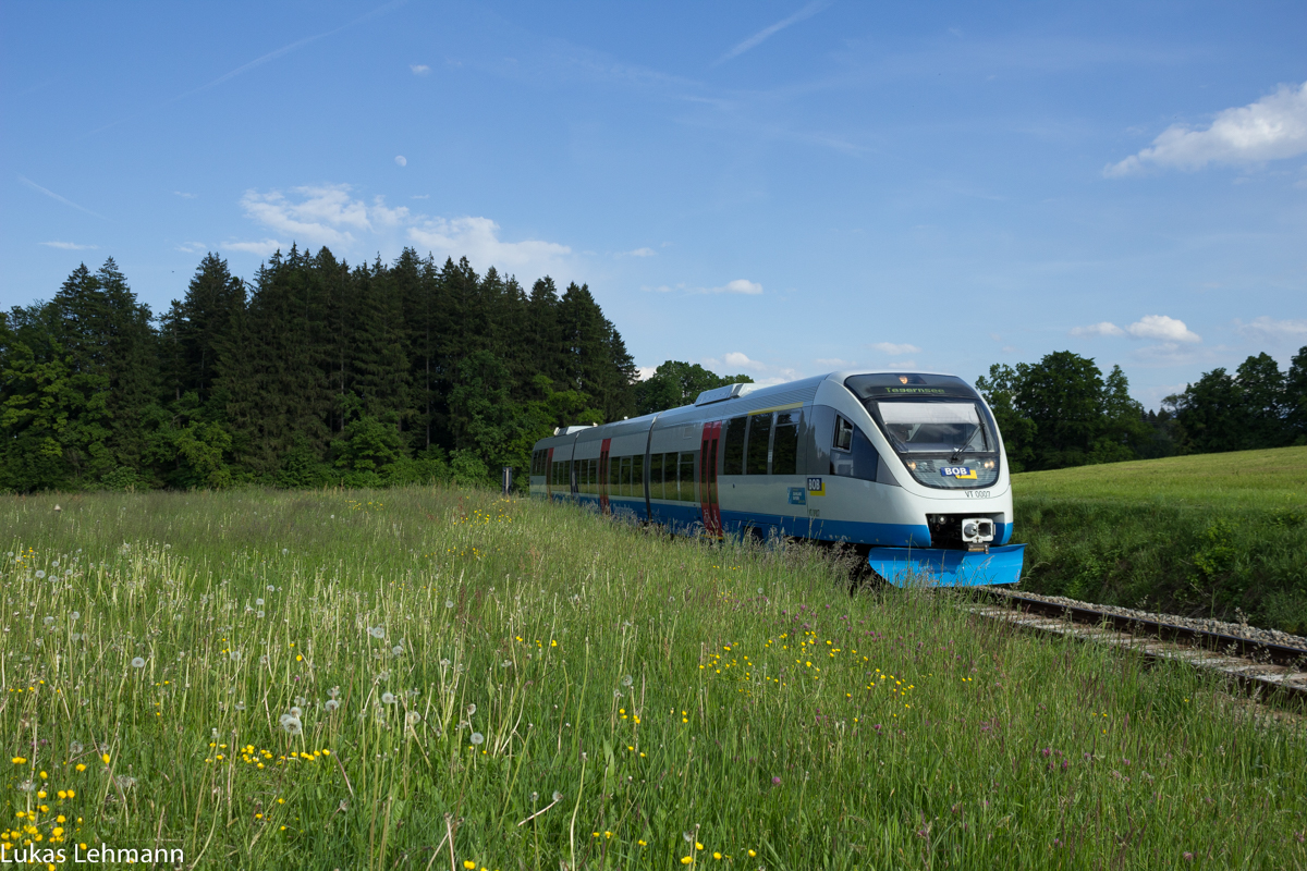 VT 0007 bei Schaftlach am 29.05.2015