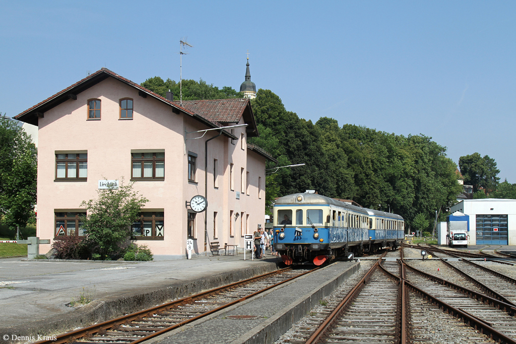 VT 07 + VS 28 am 05.07.2015 in Viechtach.
